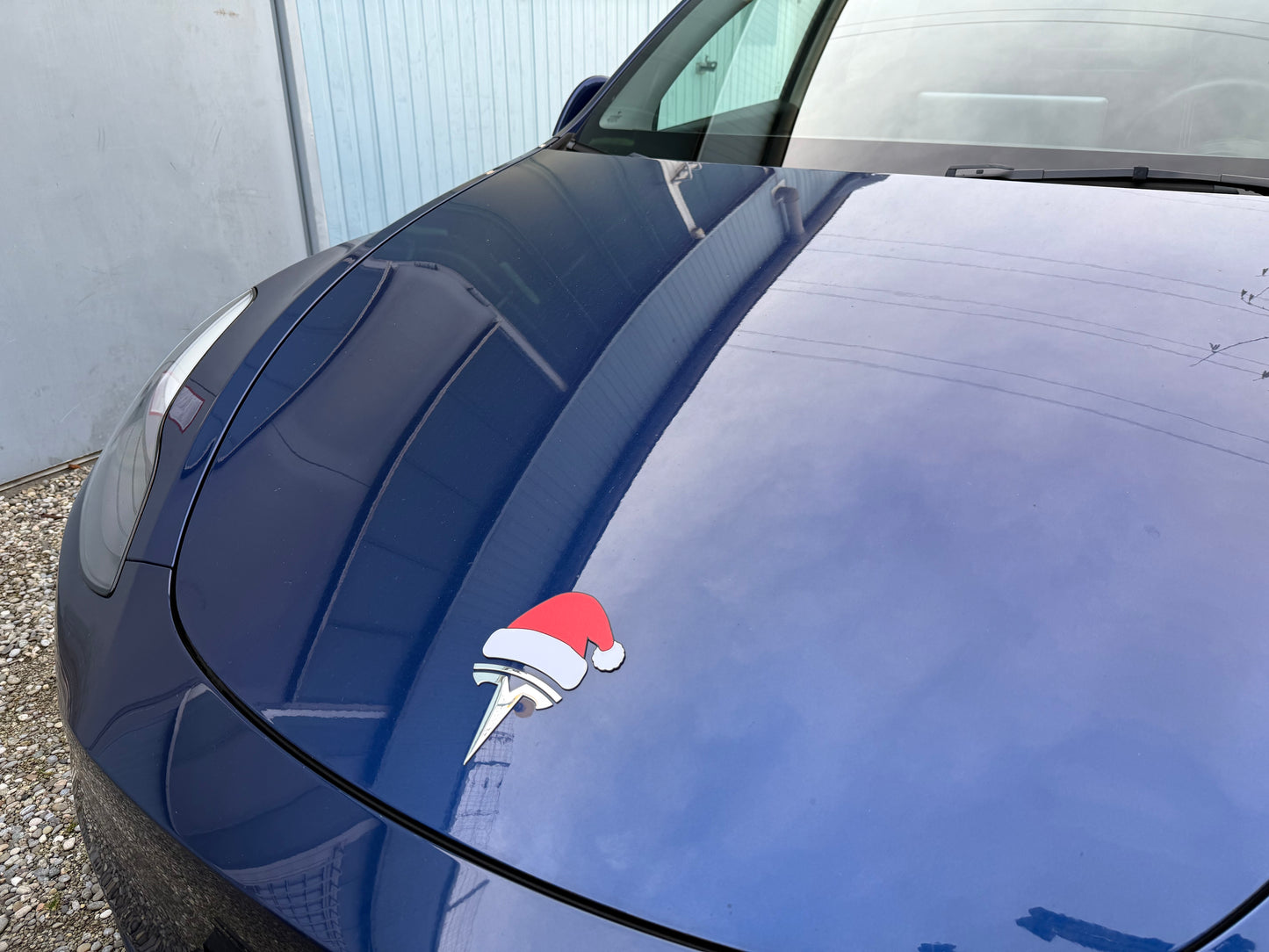 Emblem Cover "Mütze des dicken Winterfeiertag Wesen"